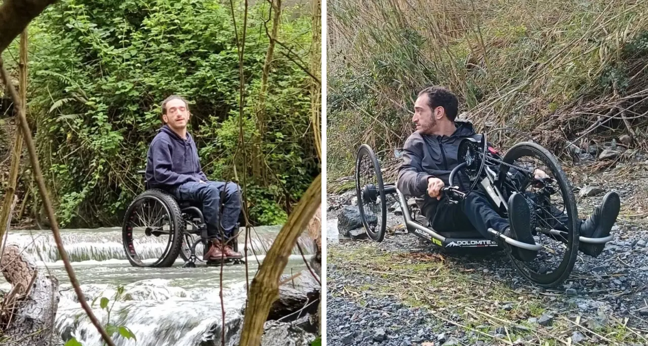 Oltre ogni barriera, la sfida del “brigante” Salvatore Misasi: attraverserà la Calabria con la sua handbike\n