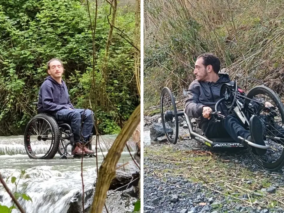 Oltre ogni barriera, la sfida del “brigante” Salvatore Misasi: attraverserà la Calabria con la sua handbike