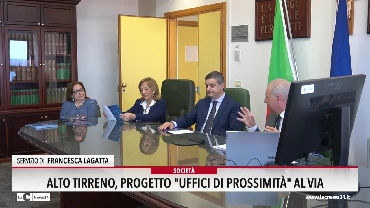 Alto Tirreno, progetto \"Uffici di prossimità\" al via
