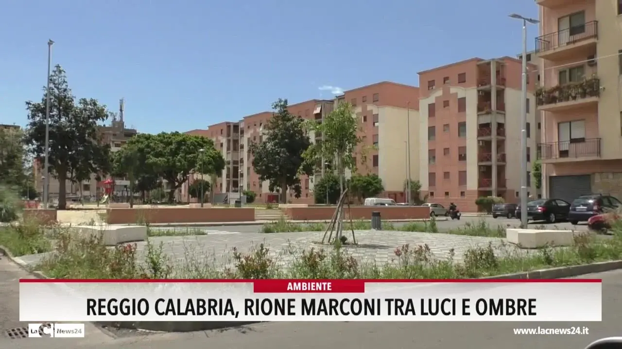 Reggio Calabria, rione Marconi tra luci e ombre