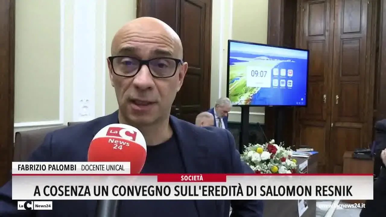 A Cosenza un convegno sull'eredita di Salomon Resnik