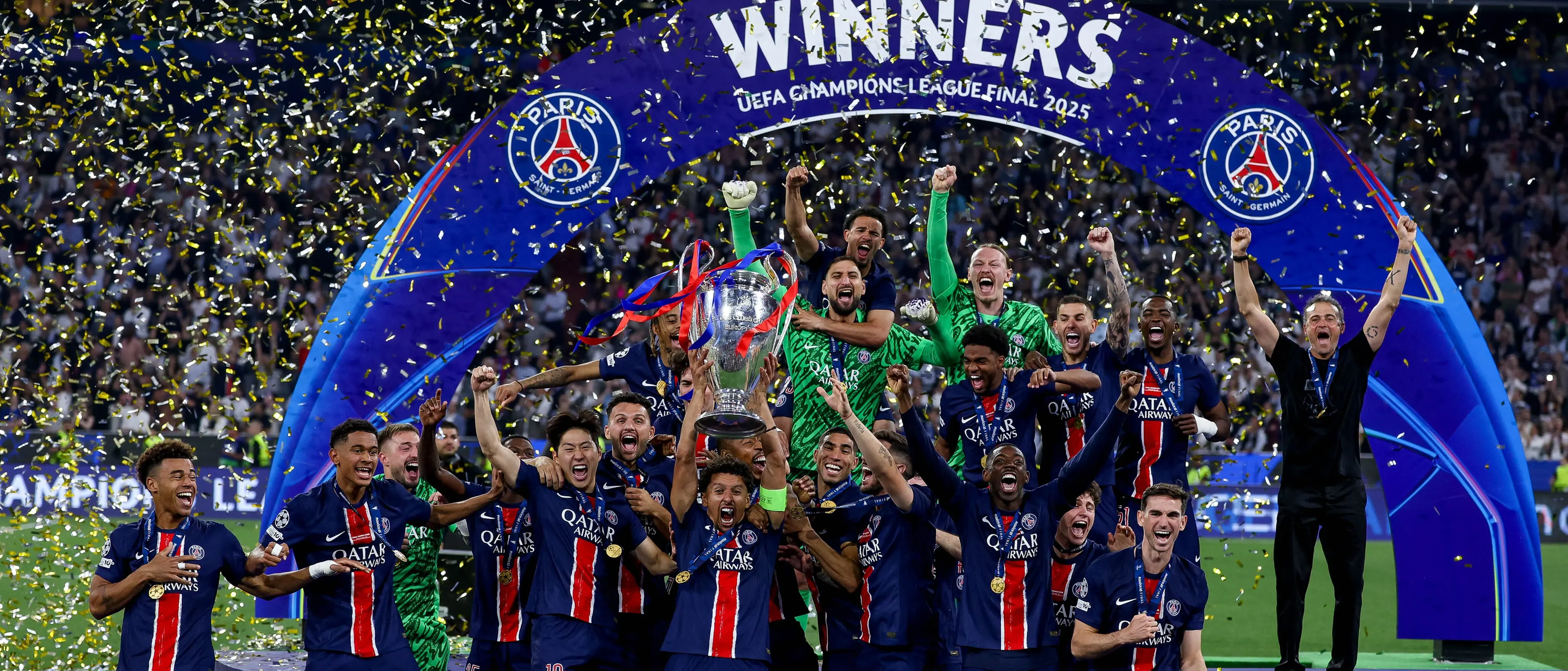 Champions League, l’Inter sprofonda 5-0 in finale: il PSG è campione d’Europa\n
