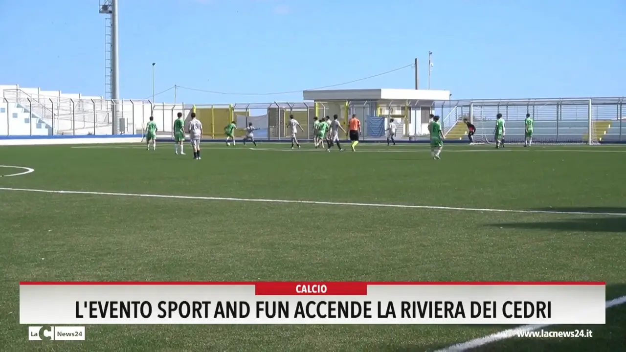 L'evento Sport and fun accende la Riviera dei Cedri