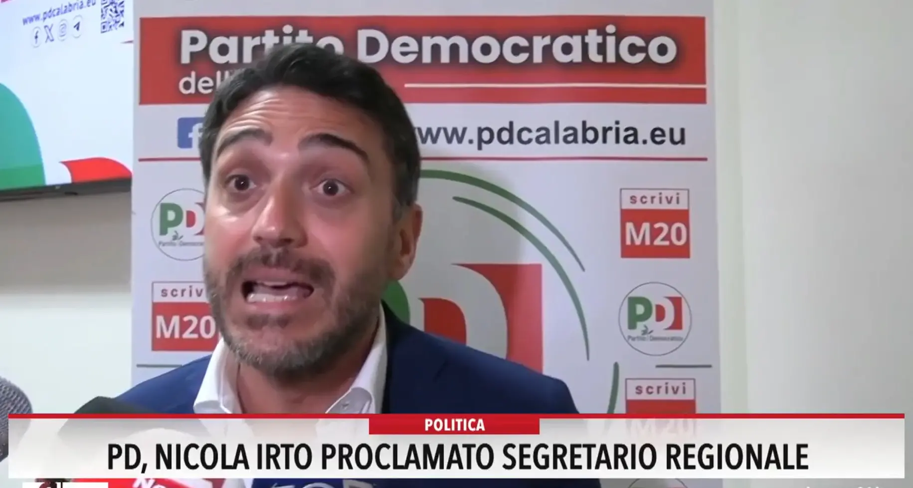 Pd, Nicola Irto proclamato segretario regionale