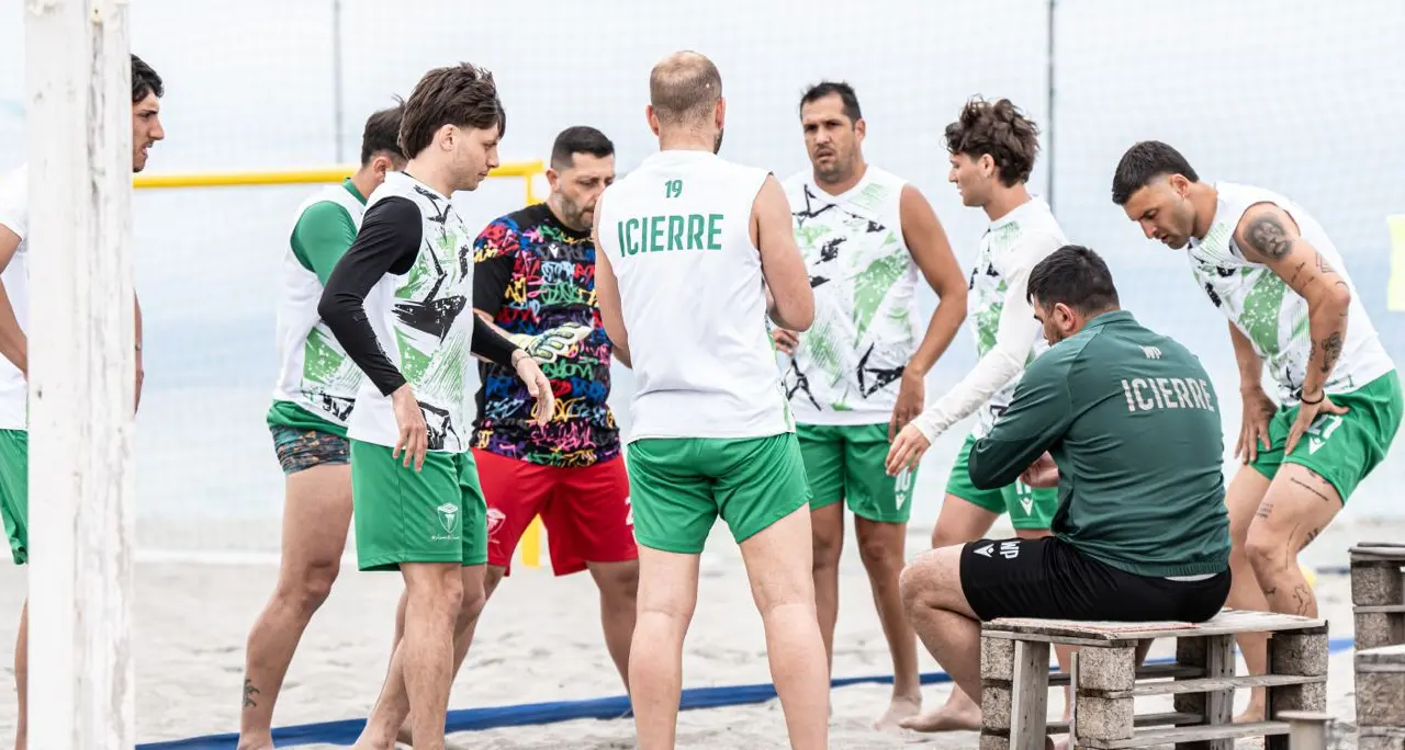Beach soccer, l’Icierre Lamezia non nasconde la sua ambizione: prosegue la preparazione in vista del campionato\n