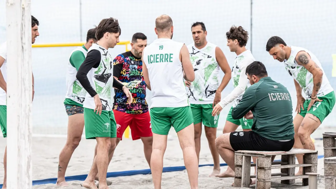 Beach soccer, l’Icierre Lamezia non nasconde la sua ambizione: prosegue la preparazione in vista del campionato\n
