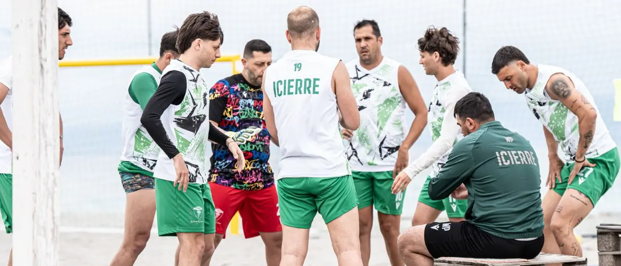 Beach soccer, l’Icierre Lamezia non nasconde la sua ambizione: prosegue la preparazione in vista del campionato\n
