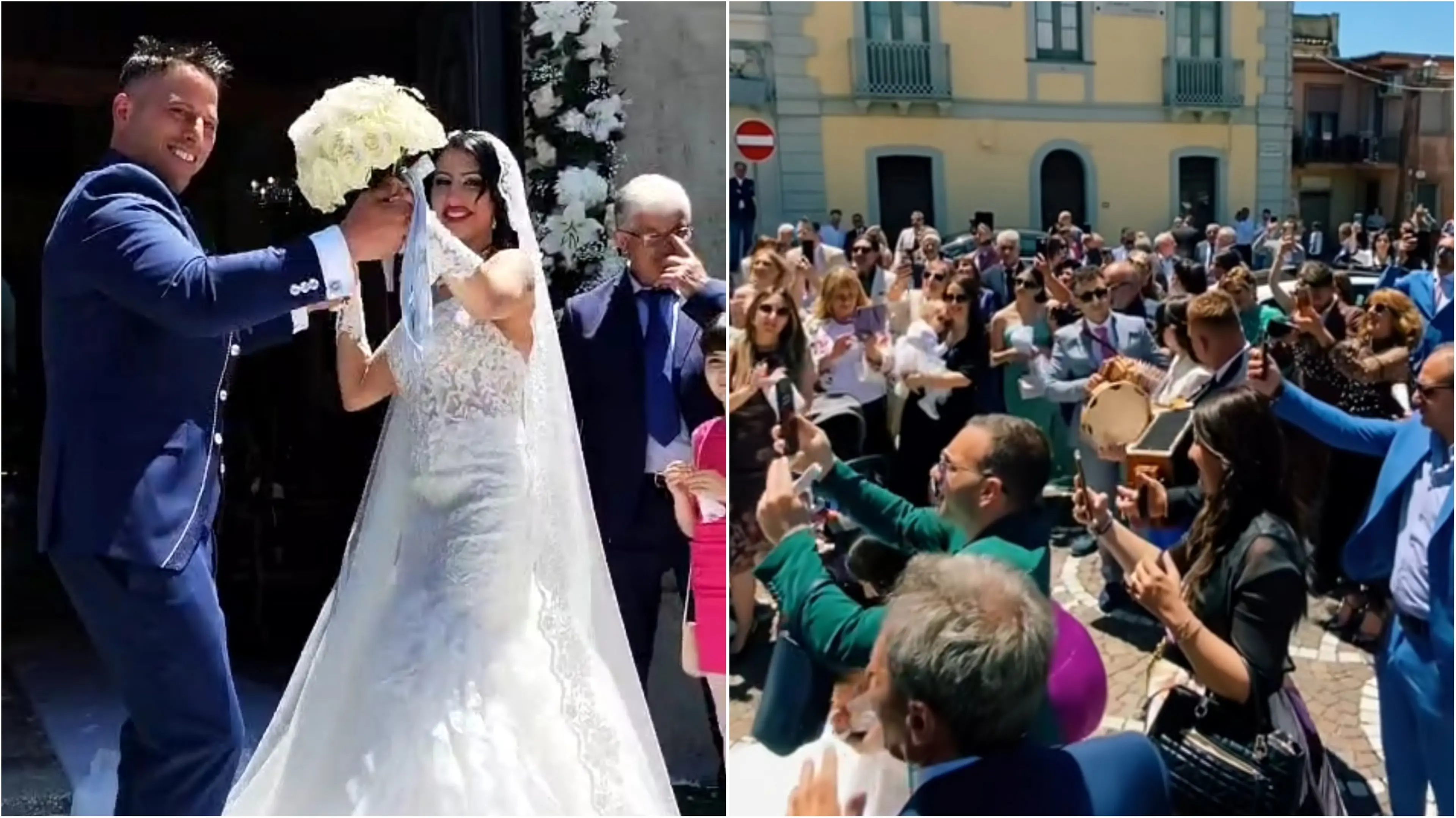Rosita ed Ernesto, un “sì” a ritmo di tarantella: il video della coppia calabrese spopola sui social\n