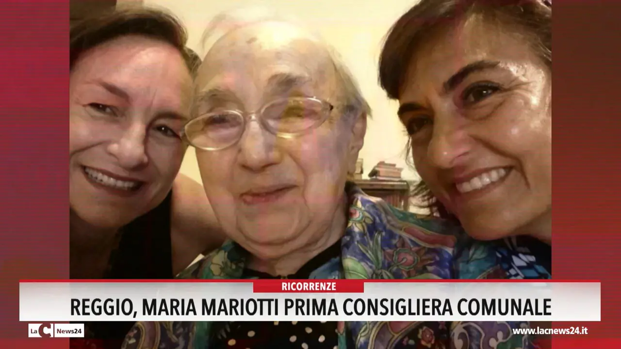Reggio, Maria Mariotti prima consigliera comunale
