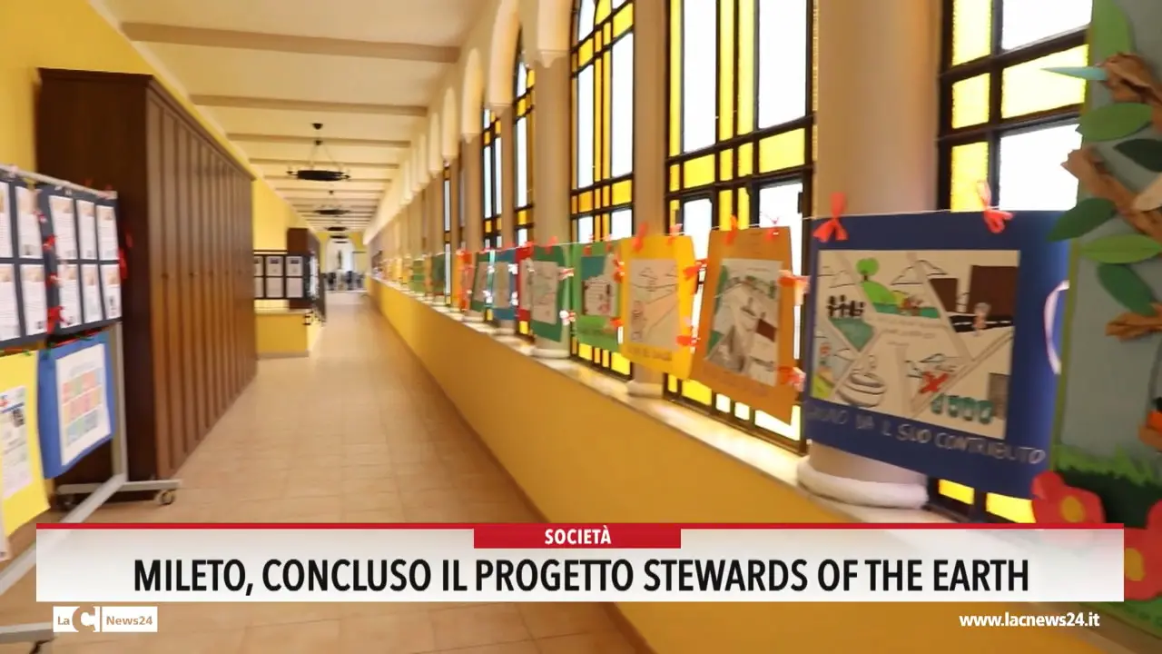 Mileto, concluso il progetto \"Stewards of the earth\"