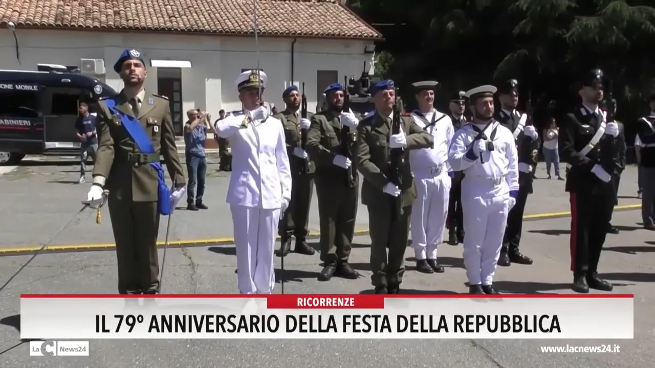Il 79° anniversario della festa della Repubblica