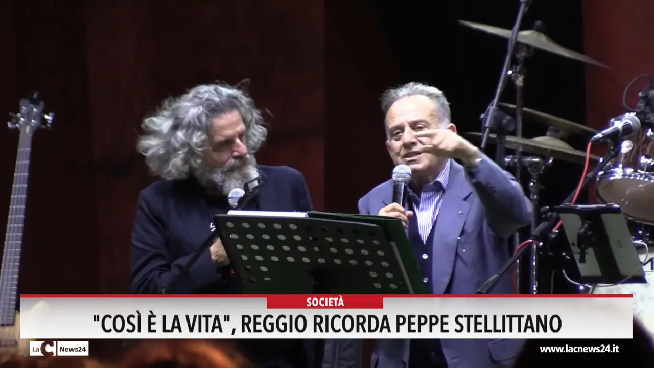 \"Cosi è la vita\", Reggio ricorda Peppe Stellittano