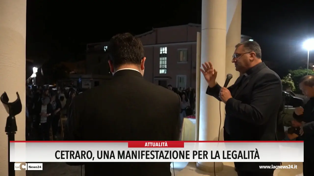 Cetraro, una manifestazione per la legalità