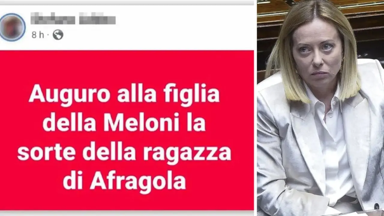 Odio sui social, sospeso il prof che ha minacciato la figlia di Giorgia Meloni