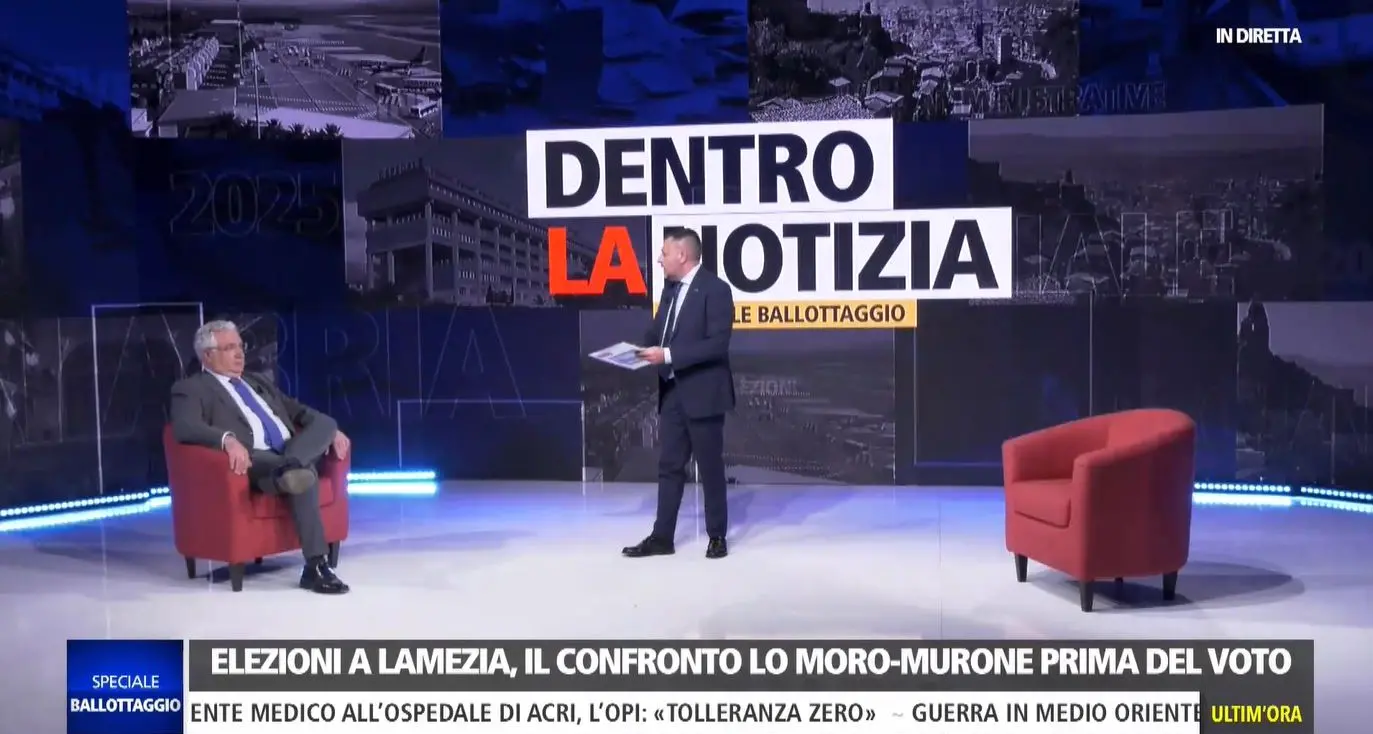 Ballottaggio a Lamezia, Lo Moro non si presenta al faccia a faccia di LaC. Murone: «Persa un’occasione di confronto»\n