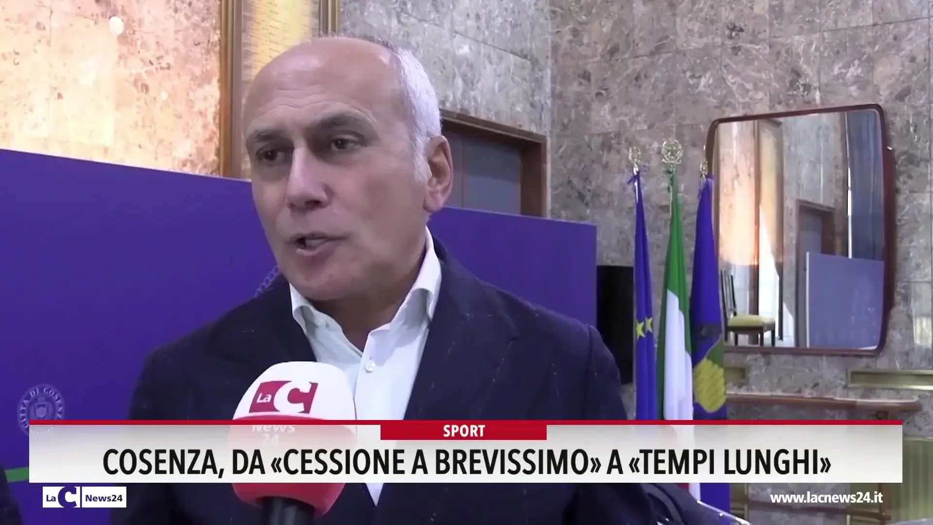 Cosenza, da cessione «a brevissimo» a «tempi lunghi»