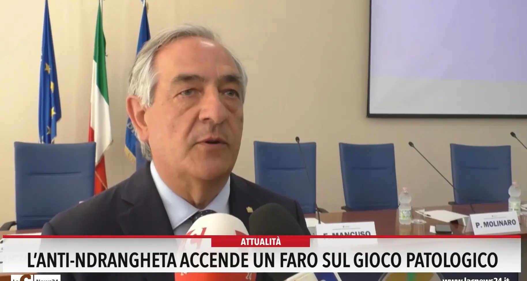 L'antindrangheta accende un faro sul gioco patologico