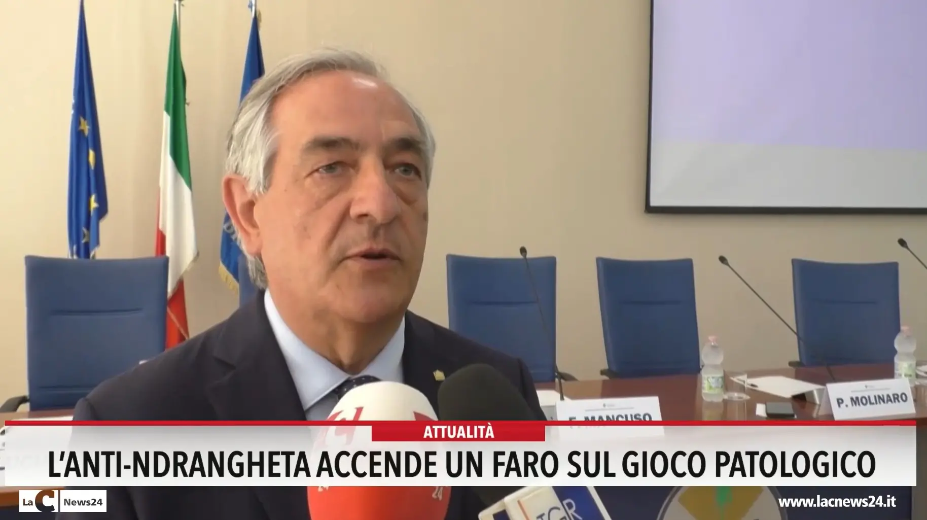 L'antindrangheta accende un faro sul gioco patologico