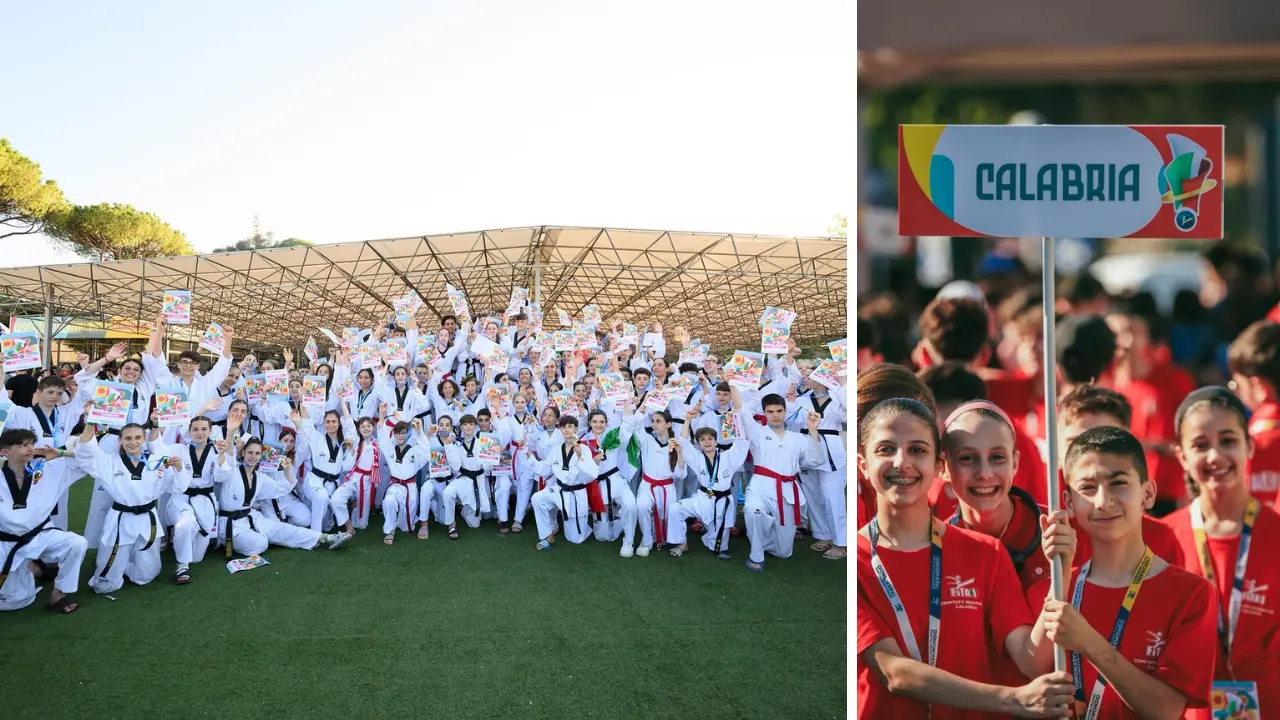 Taekwondo, la Calabria brilla alla Coppa Italia 2025:\u00A0otto medaglie a Roma\n