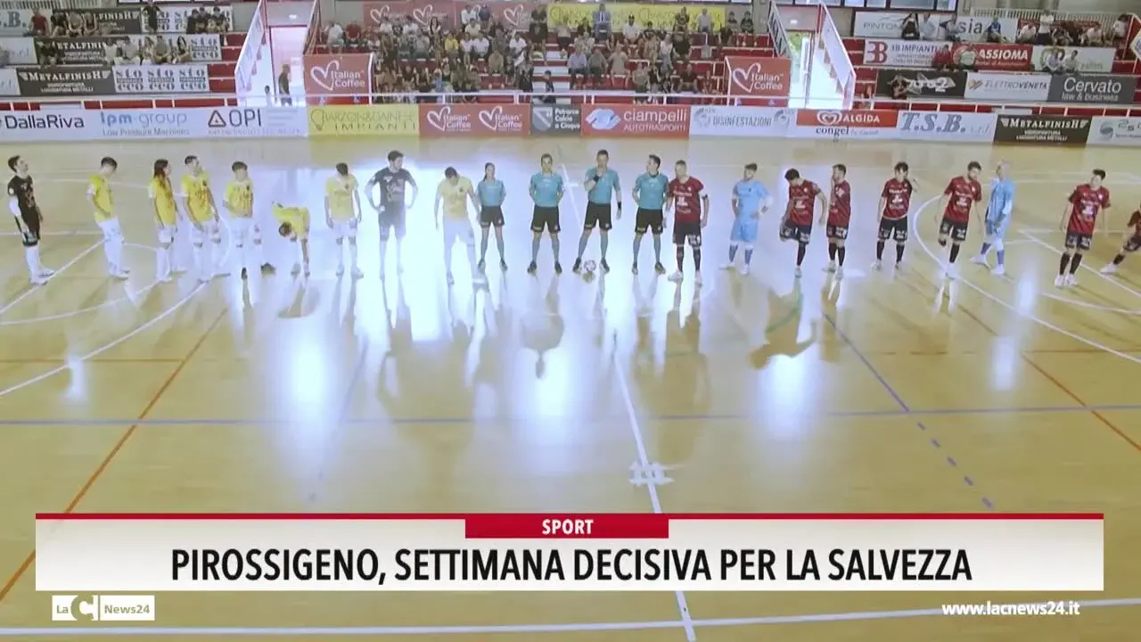 Pirossigeno, settimana decisiva per la salvezza