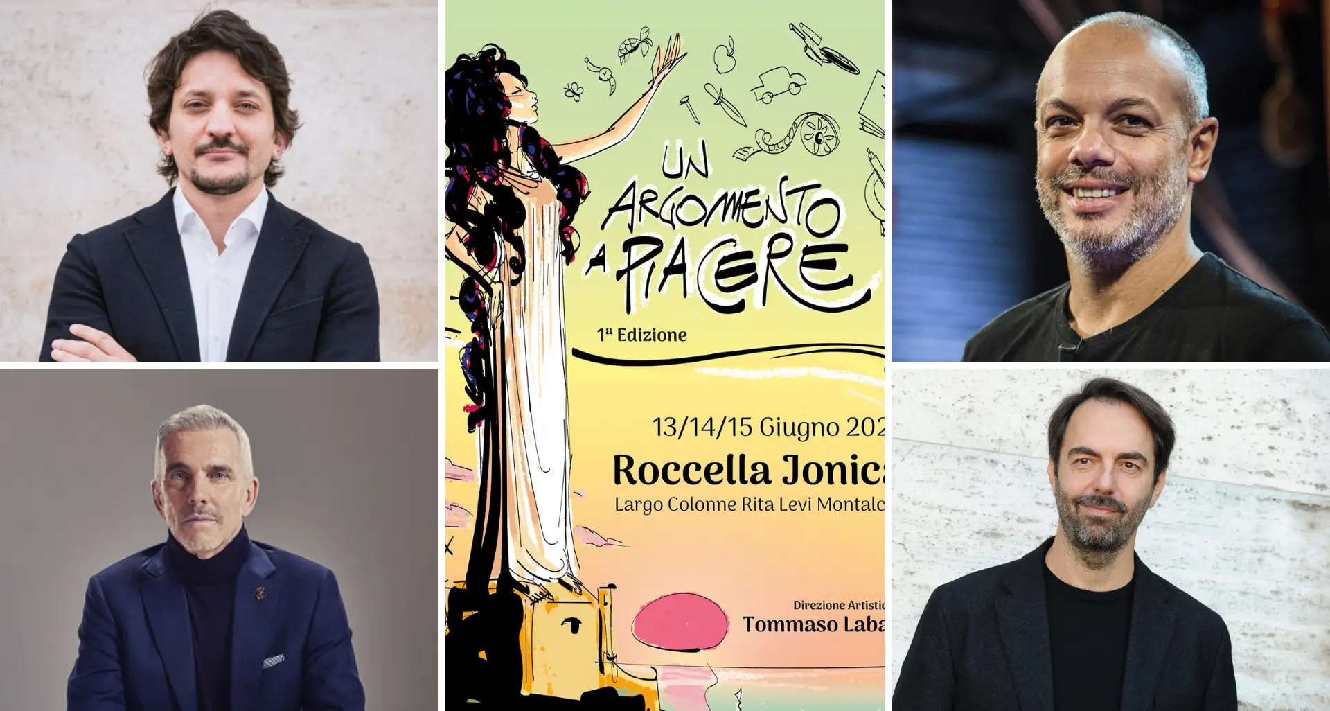 Buffa, Veltroni e Diego Bianchi a Roccella per il “Festival dell’Argomento a Piacere”\n\n\n