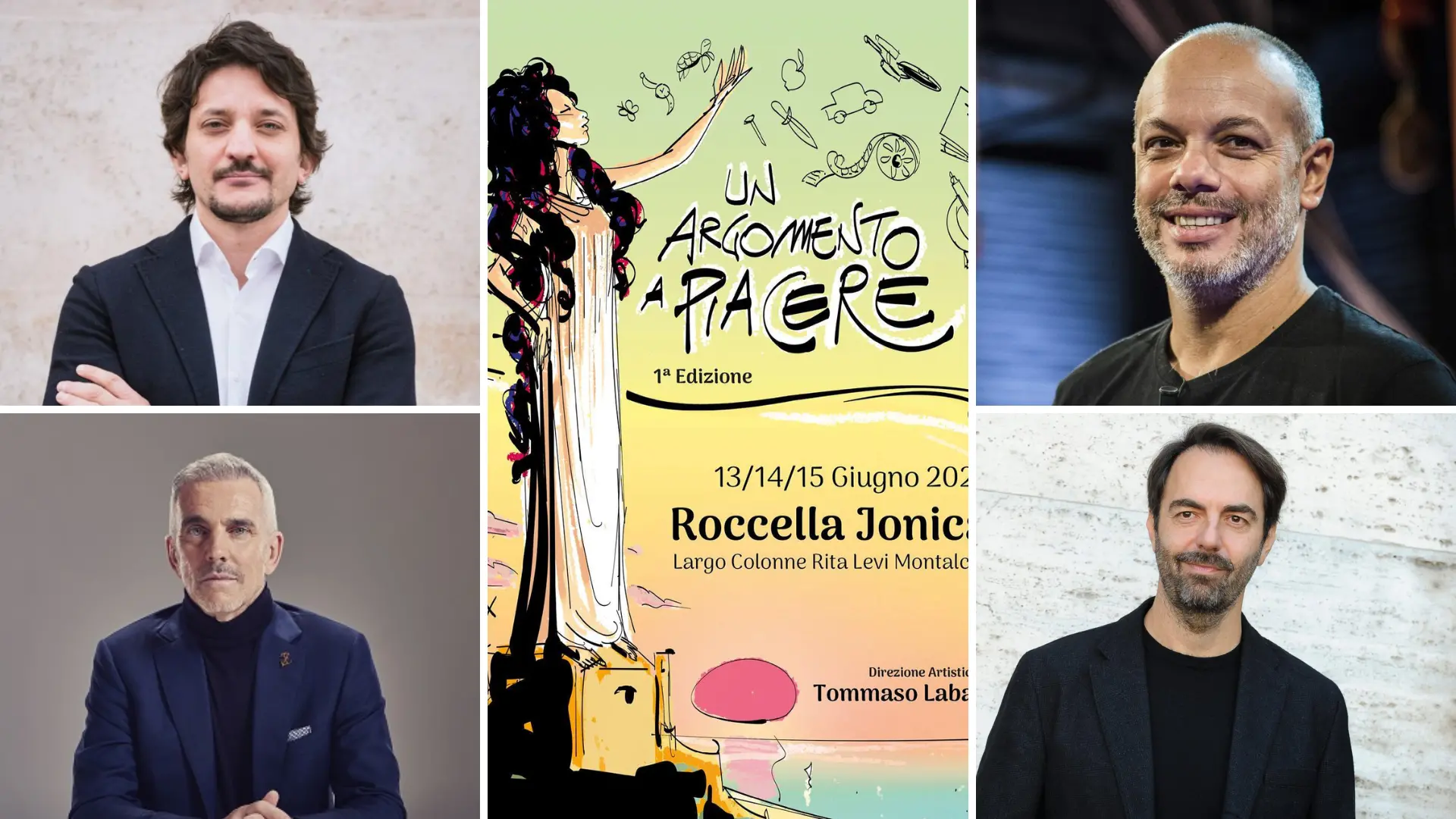 Buffa, Veltroni e Diego Bianchi a Roccella per il “Festival dell’Argomento a Piacere”\n\n\n