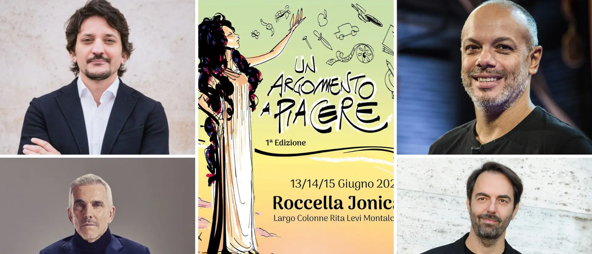 Buffa, Veltroni e Diego Bianchi a Roccella per il “Festival dell’Argomento a Piacere”\n\n\n