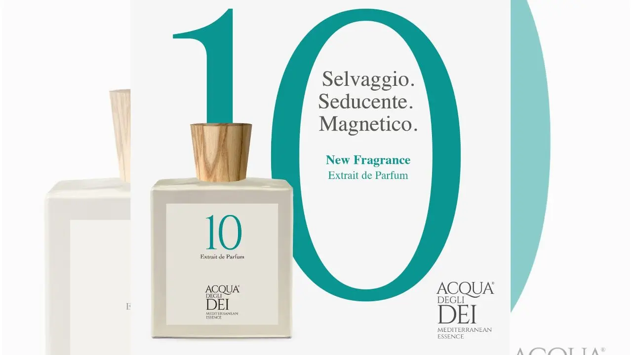 Acqua degli Dei celebra i suoi dieci anni con “10”, il primo extrait de parfum del brand\n