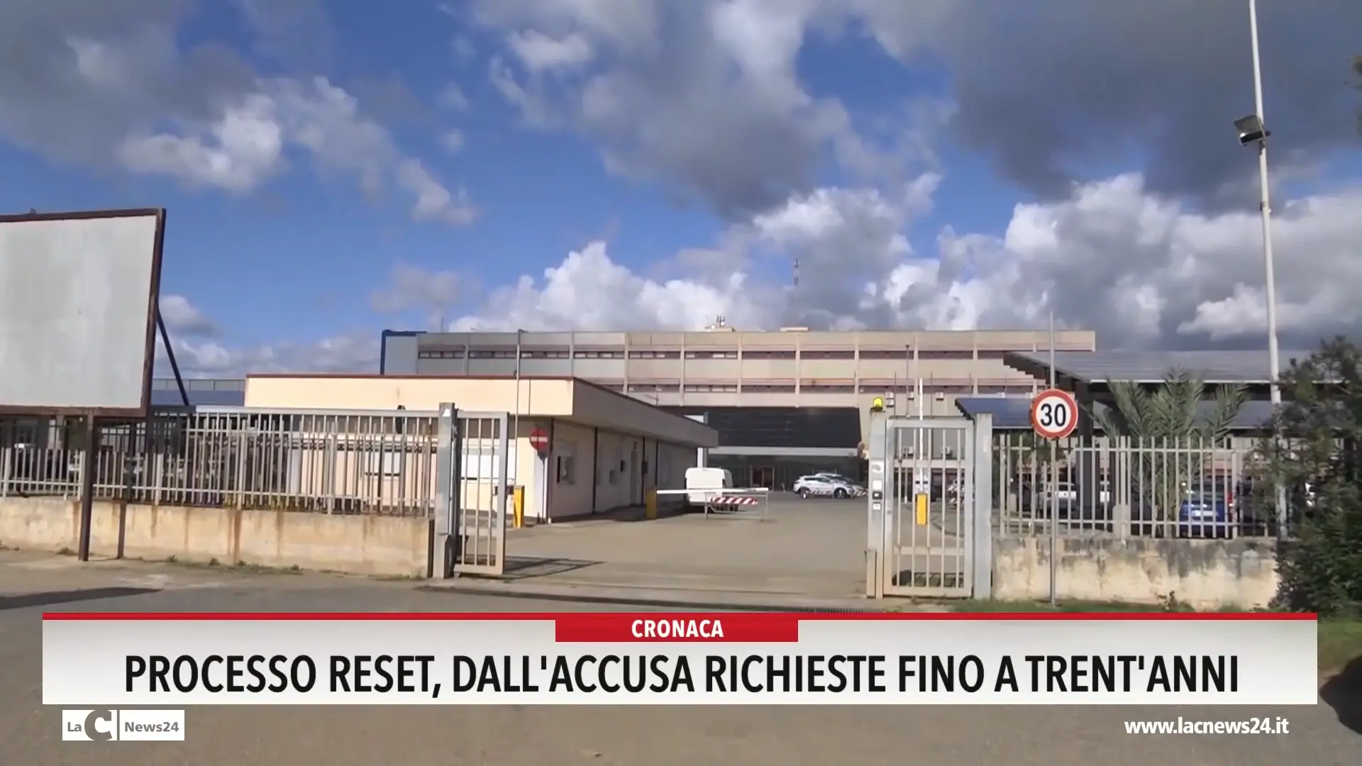 Processo Reset, dall'accusa richieste fino a trent'anni