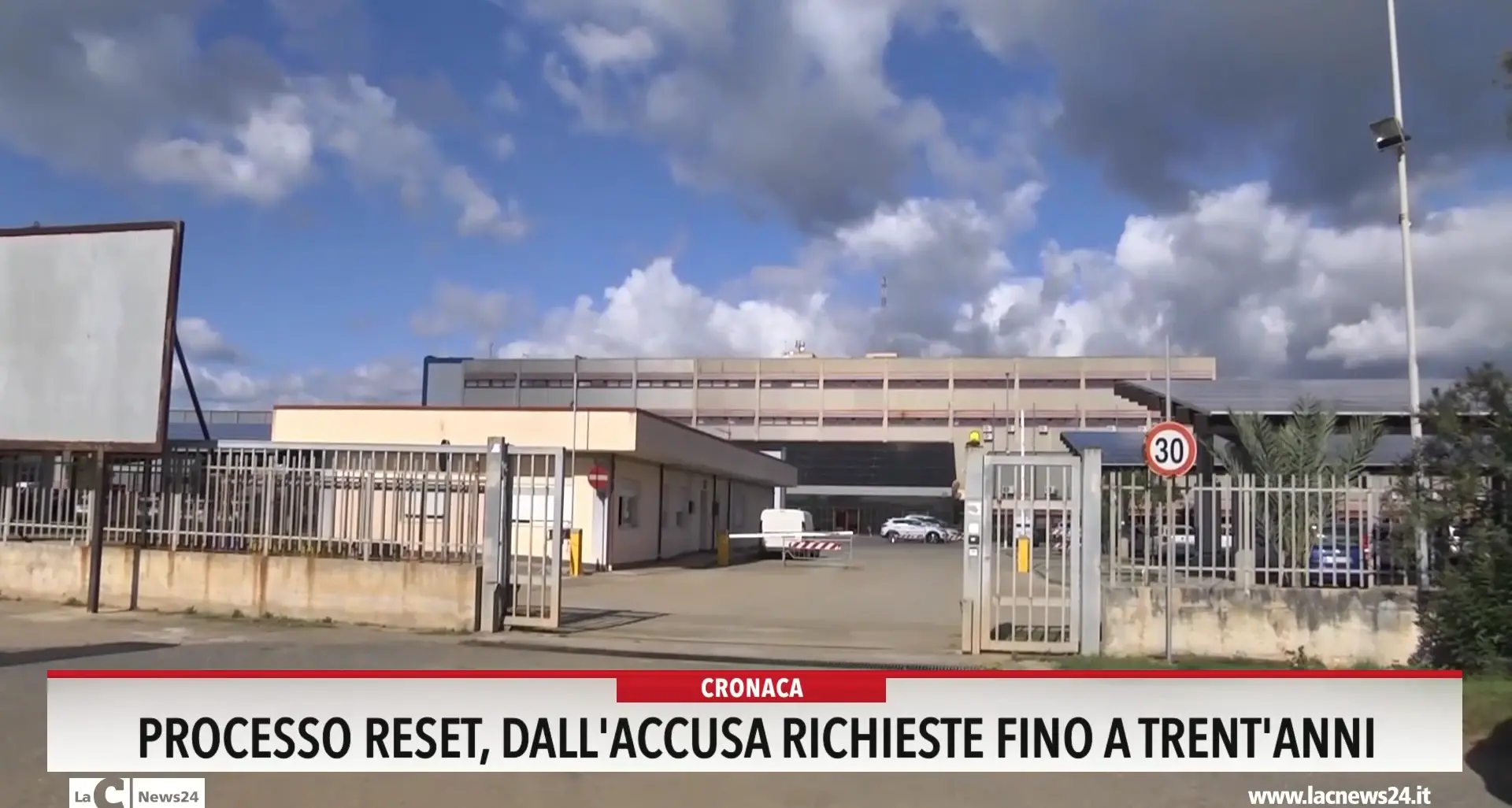 Processo Reset, dall'accusa richieste fino a trent'anni