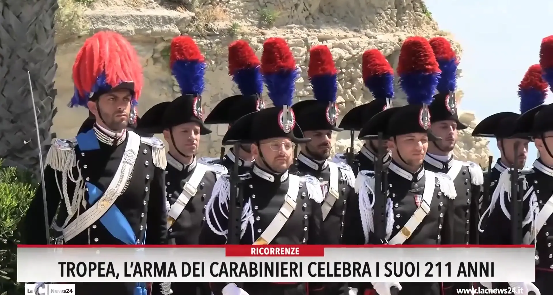 Tropea, l'Arma dei Carabinieri celebra i suoi 211 anni