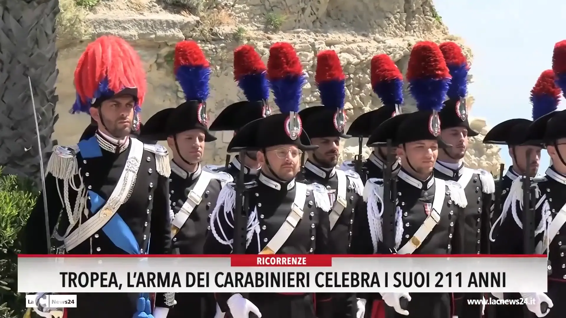 Tropea, l'Arma dei Carabinieri celebra i suoi 211 anni