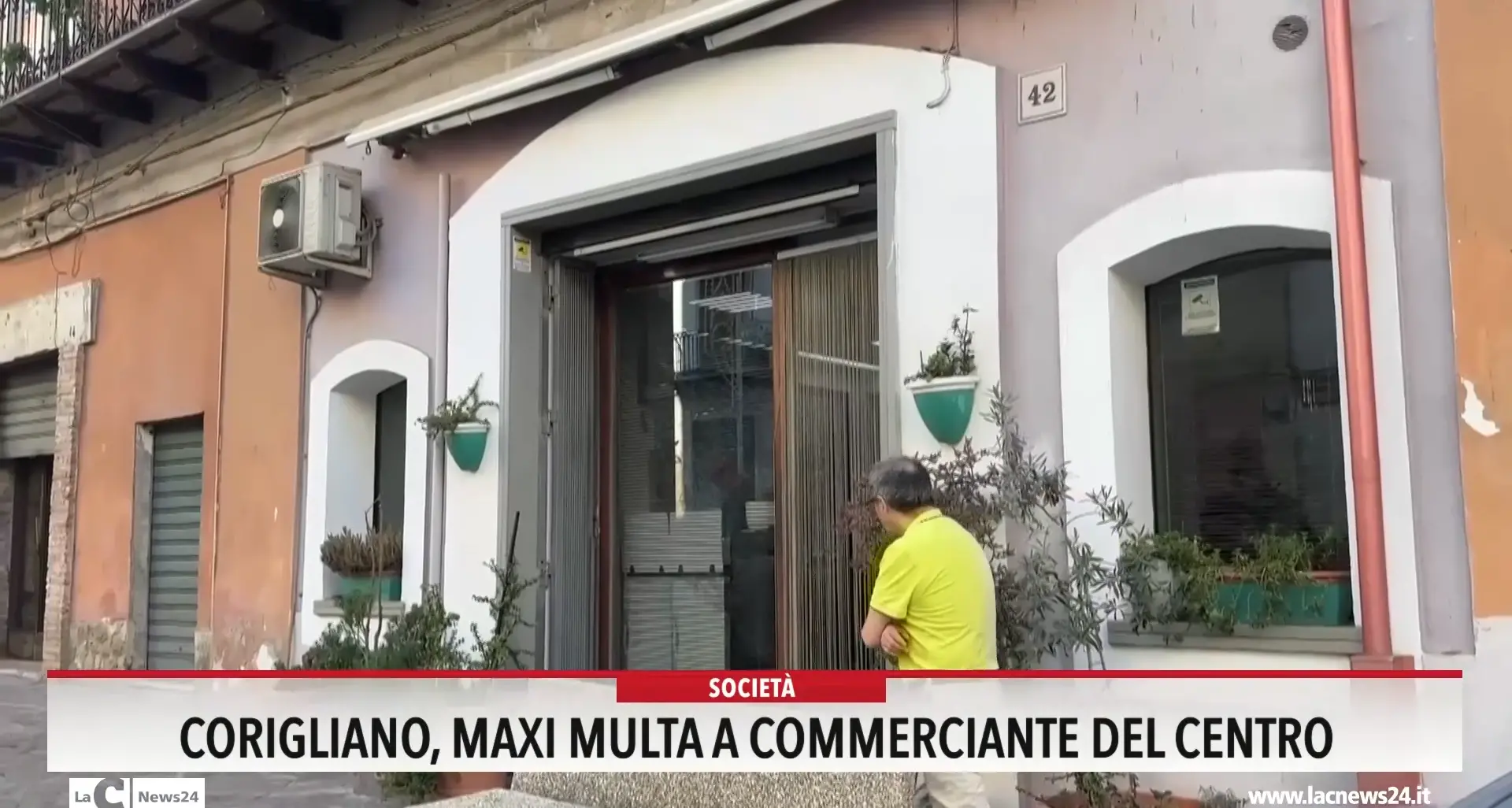Corigliano, maxi multa a commerciante del centro