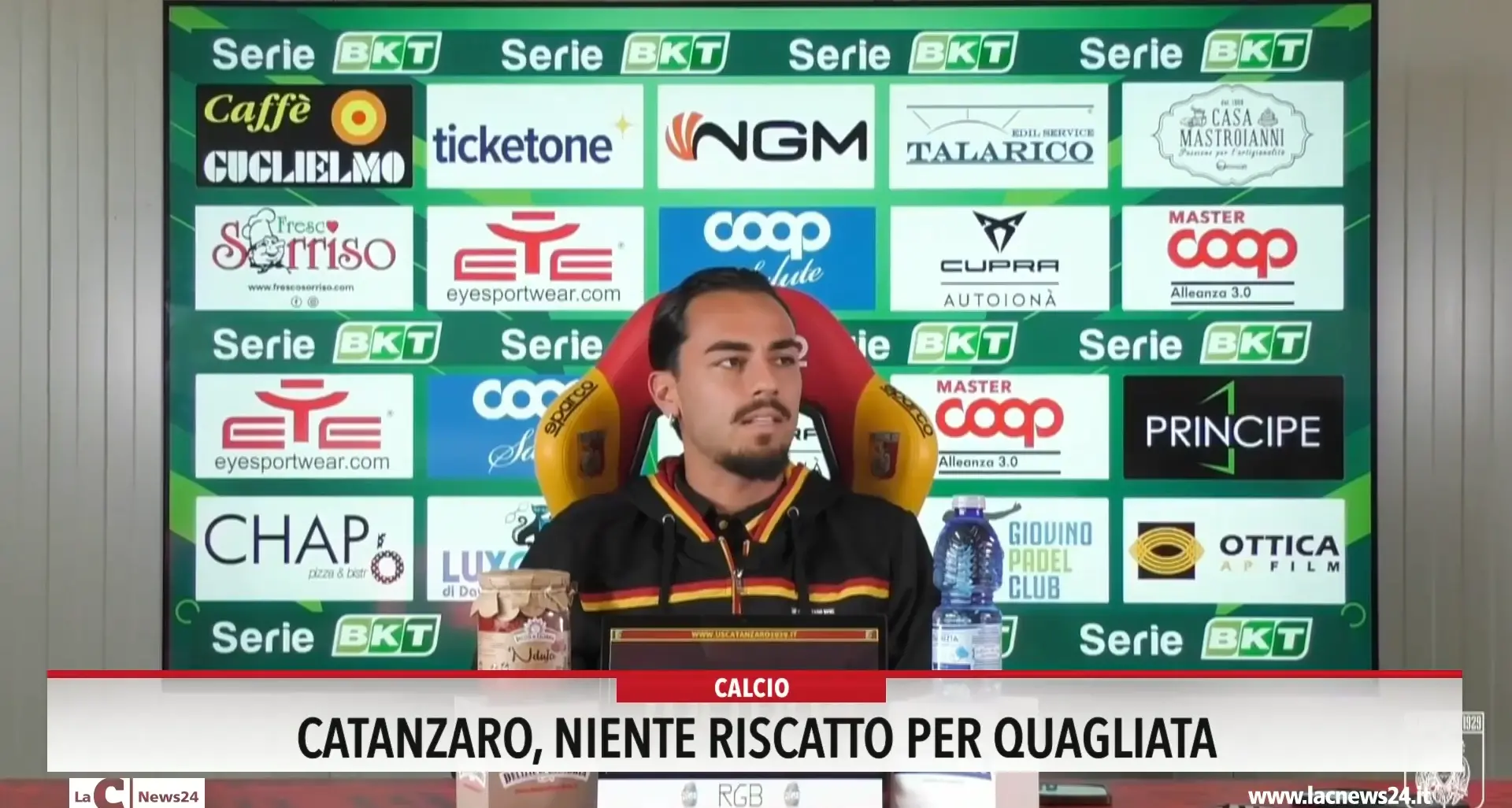 Catanzaro, niente riscatto per Quagliata