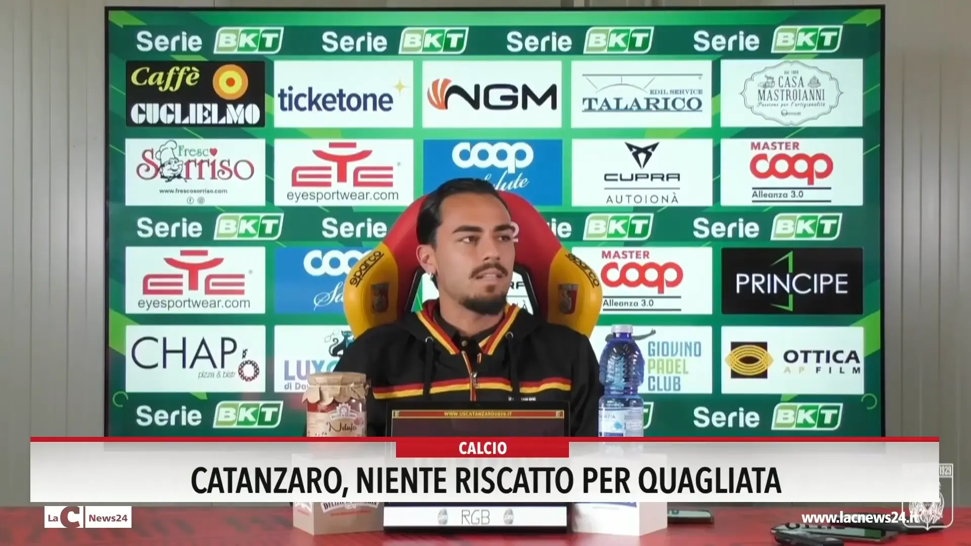 Catanzaro, niente riscatto per Quagliata