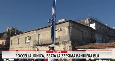 Roccella Jonica, issata la 23esima bandiera blu