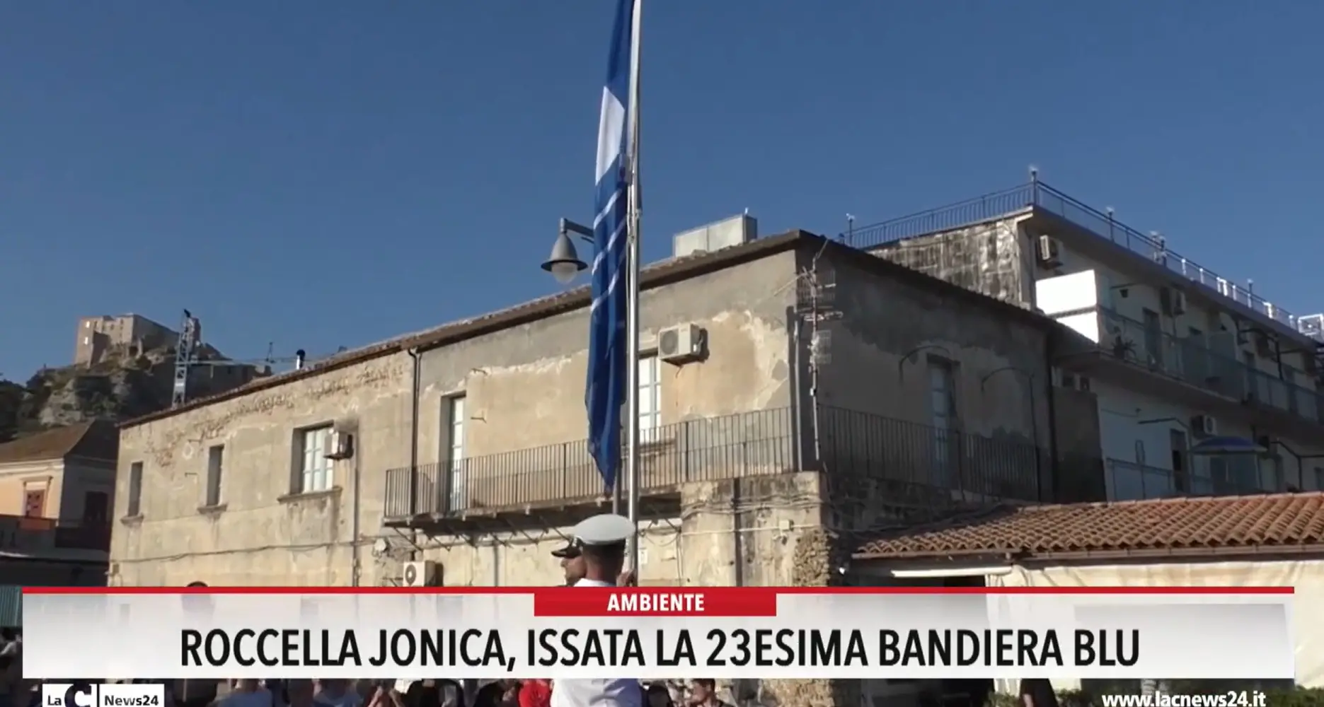 Roccella Jonica, issata la 23esima bandiera blu