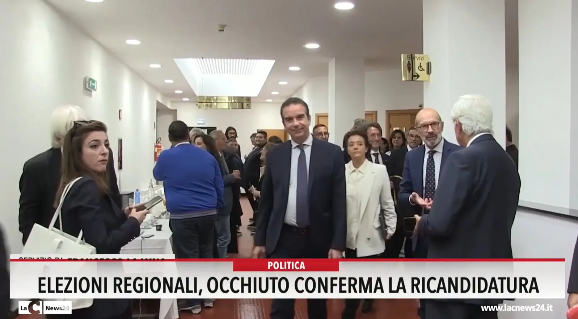 Elezioni regionali, Occhiuto conferma la ricandidatura