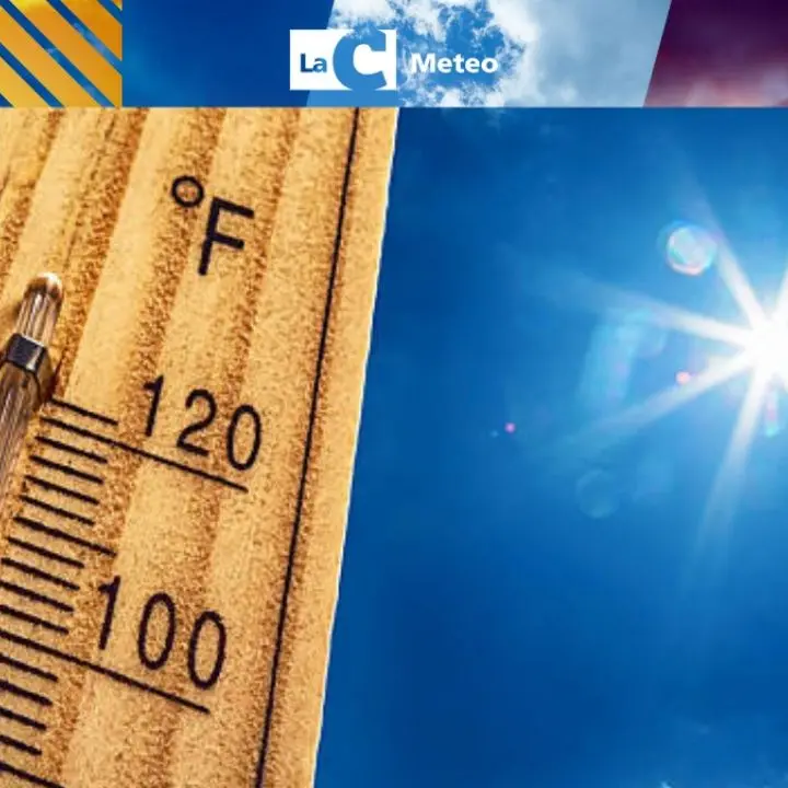 In Calabria arriva la prima vera ondata di caldo africano: temperature in aumento con picchi di 40 gradi\n