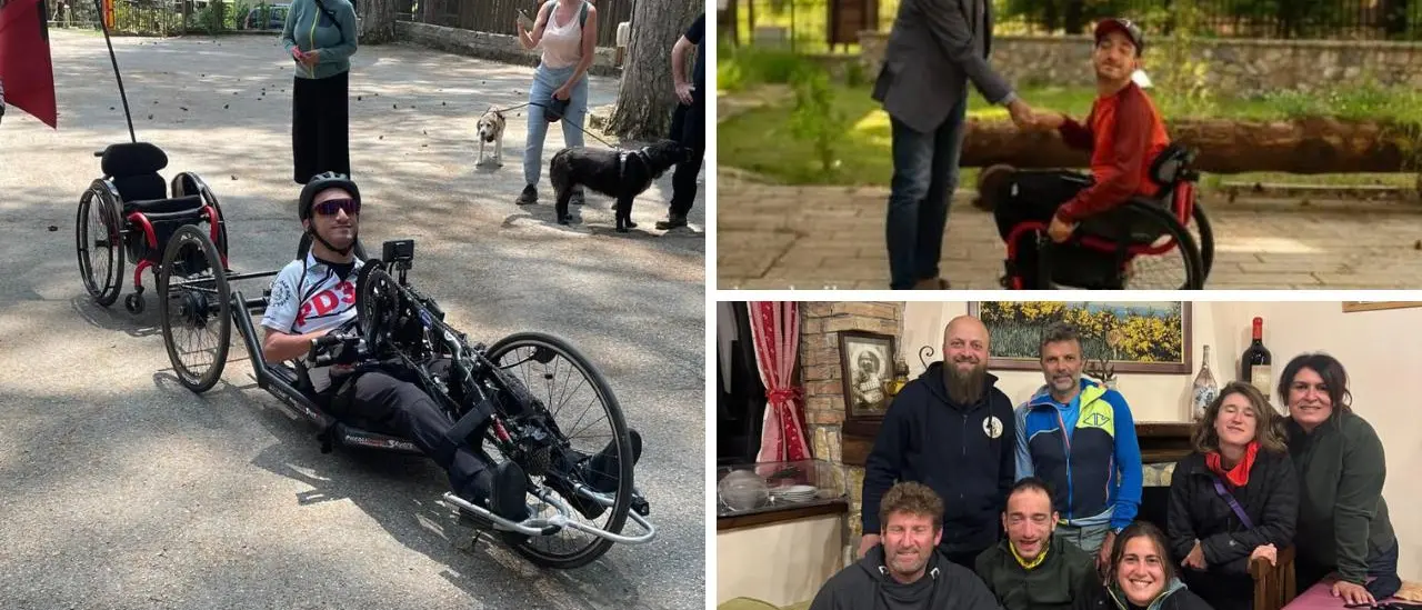 Da Laino Borgo all’Aspromonte: la Calabria vista dall’handbike di Cristiano Misasi\n