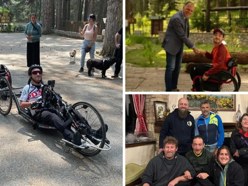 Da Laino Borgo all’Aspromonte: la Calabria vista dall’handbike di Cristiano Misasi