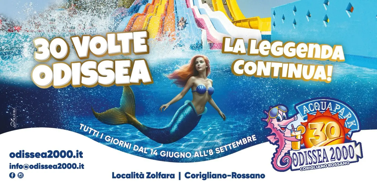 L’Acquapark di Corigliano Rossano festeggia trent’anni e inaugura l’estate 2025\n