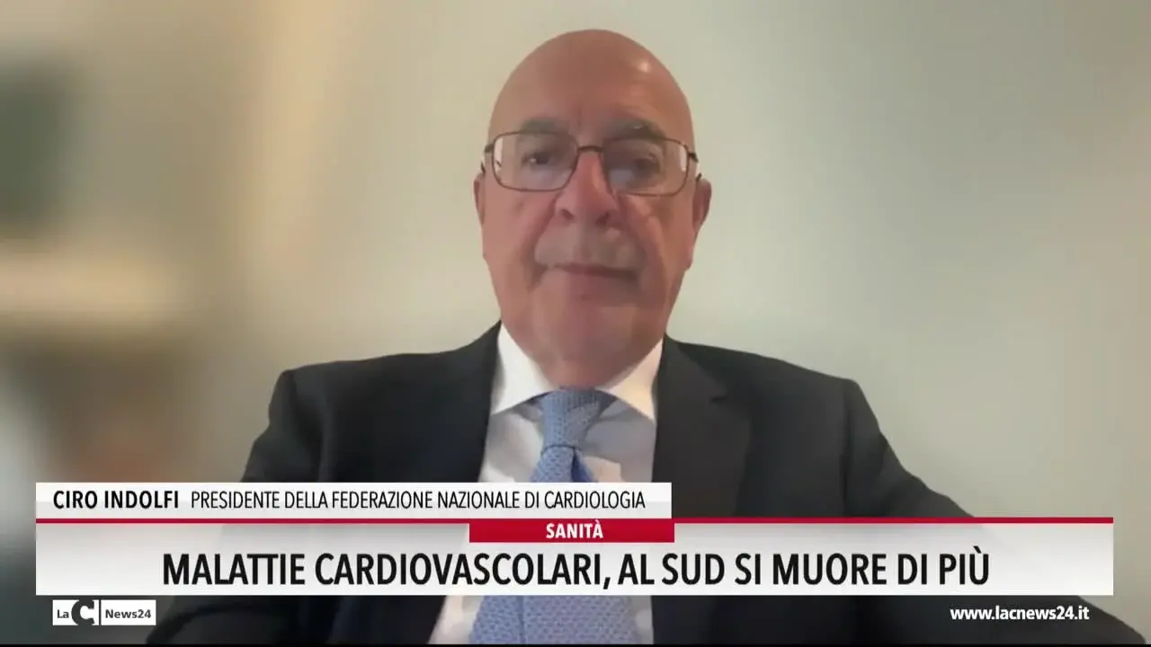 Malattie cardiovascolari, al Sud si muore di più