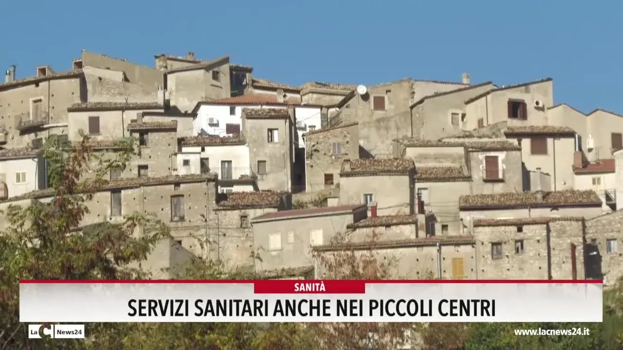 Servizi sanitari anche nei piccoli centri