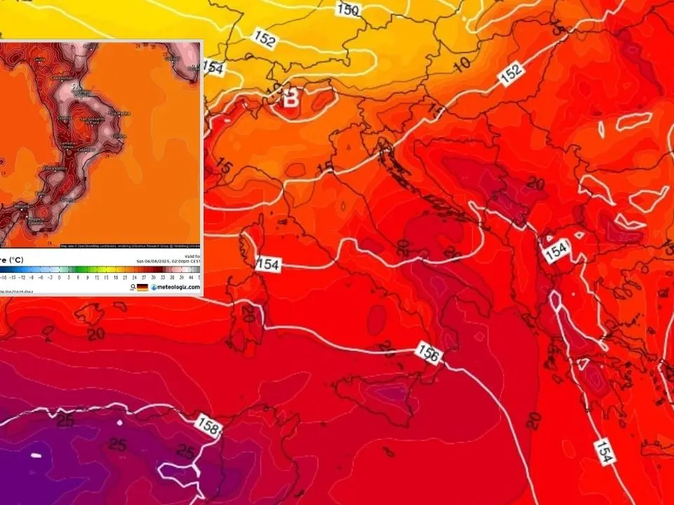 Calabria torrida in un Sud che brucia mentre le istituzioni tacciono: caldo record e agricoltura al collasso