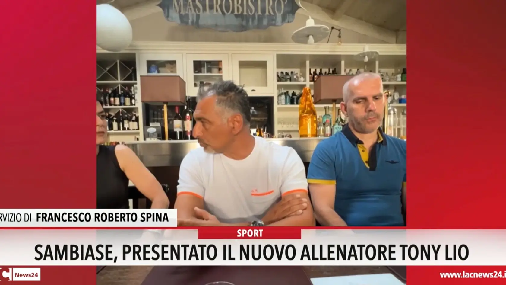 Sambiase, presentato il nuovo allenatore Tony Lio