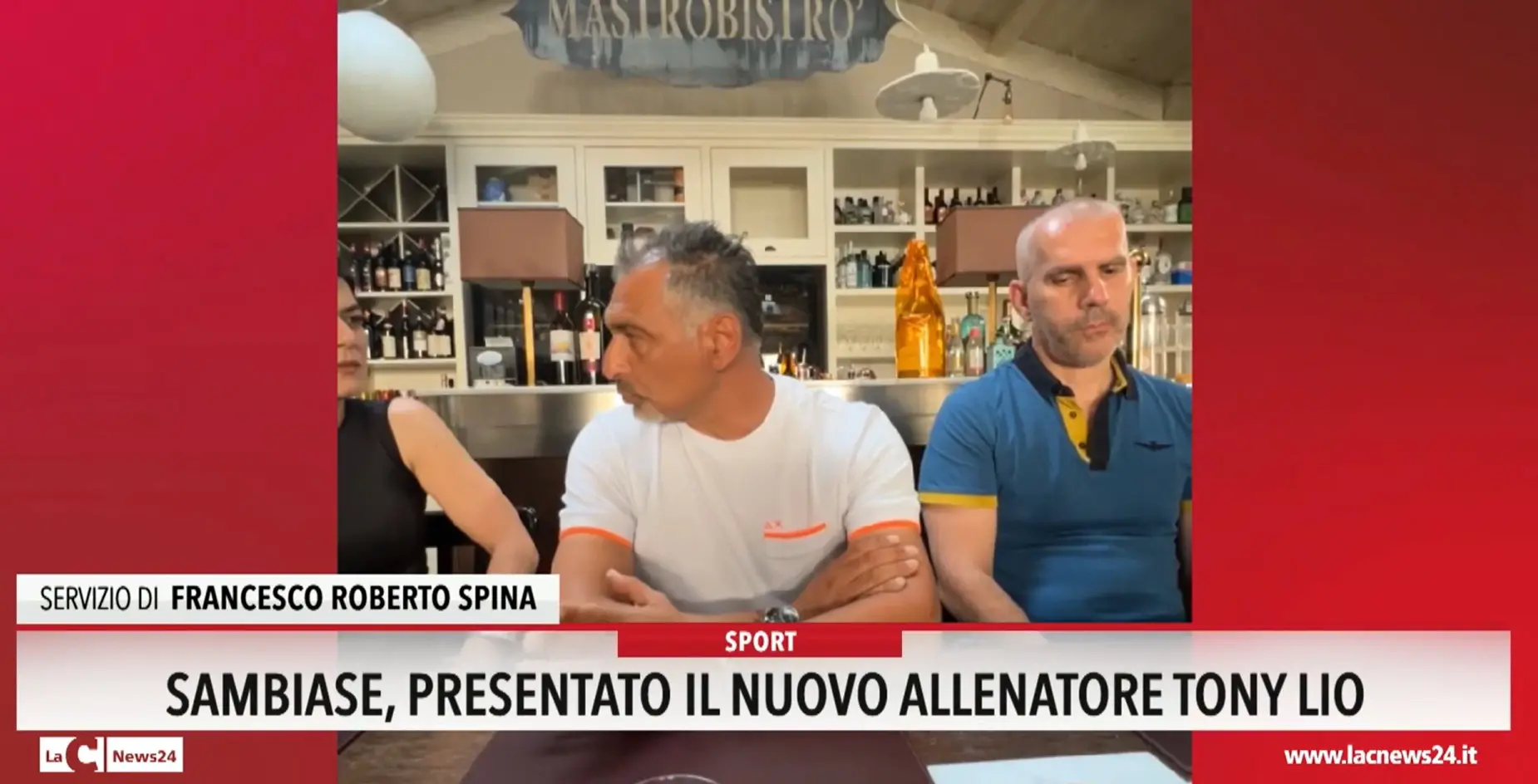 Sambiase, presentato il nuovo allenatore Tony Lio