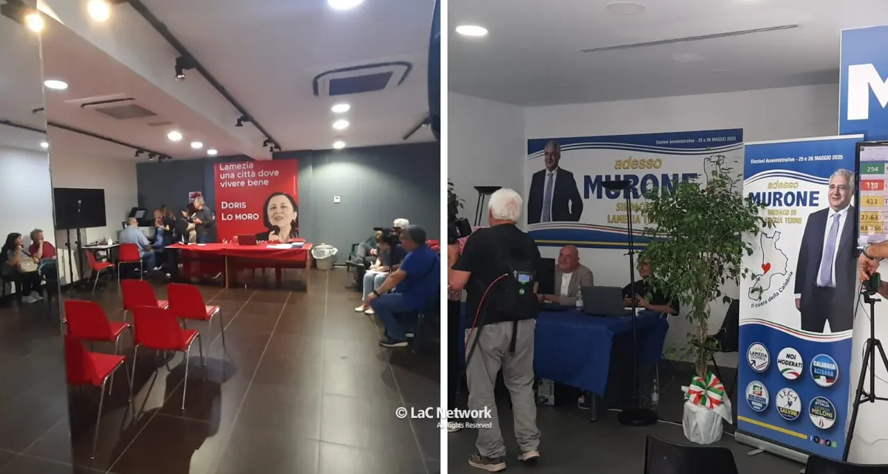 Ballottaggio a Lamezia Terme, tutti risultati in tempo reale.\u00A0È testa a testa tra Doris Lo Moro e Mario Murone –\u00A0LIVE\u00A0\n