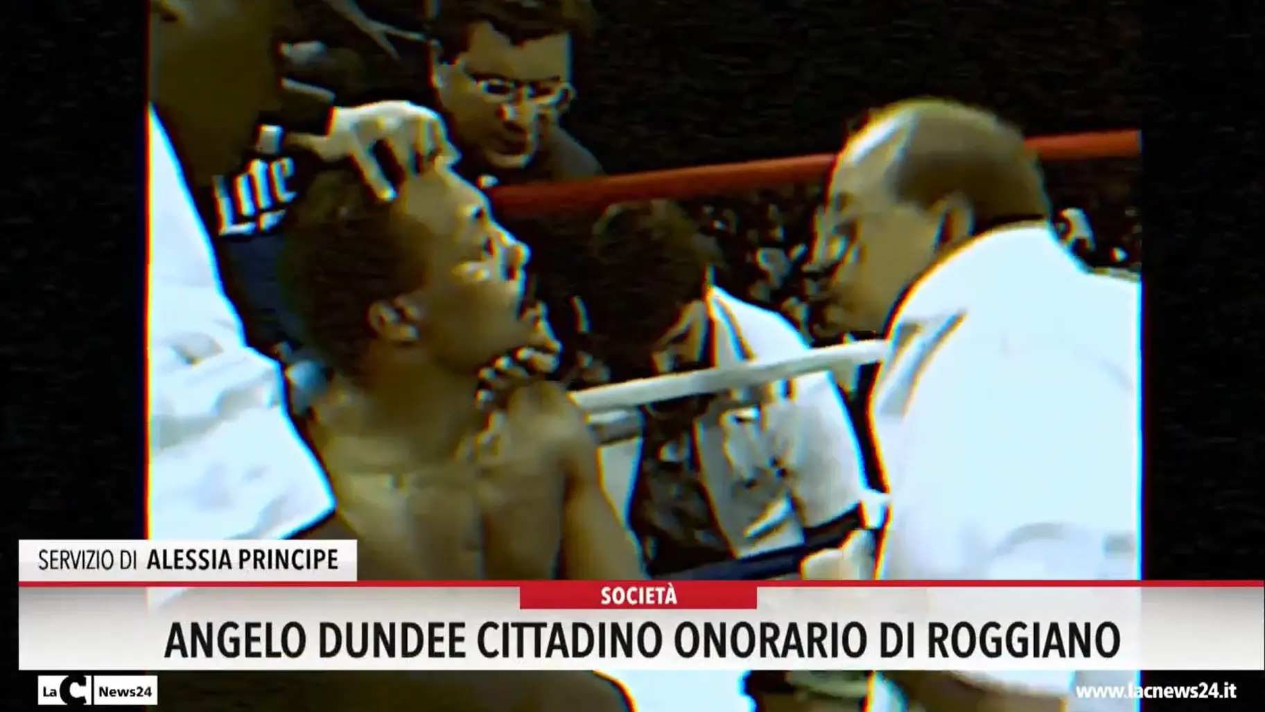 Angelo Dundee cittadino onorario di Roggiano