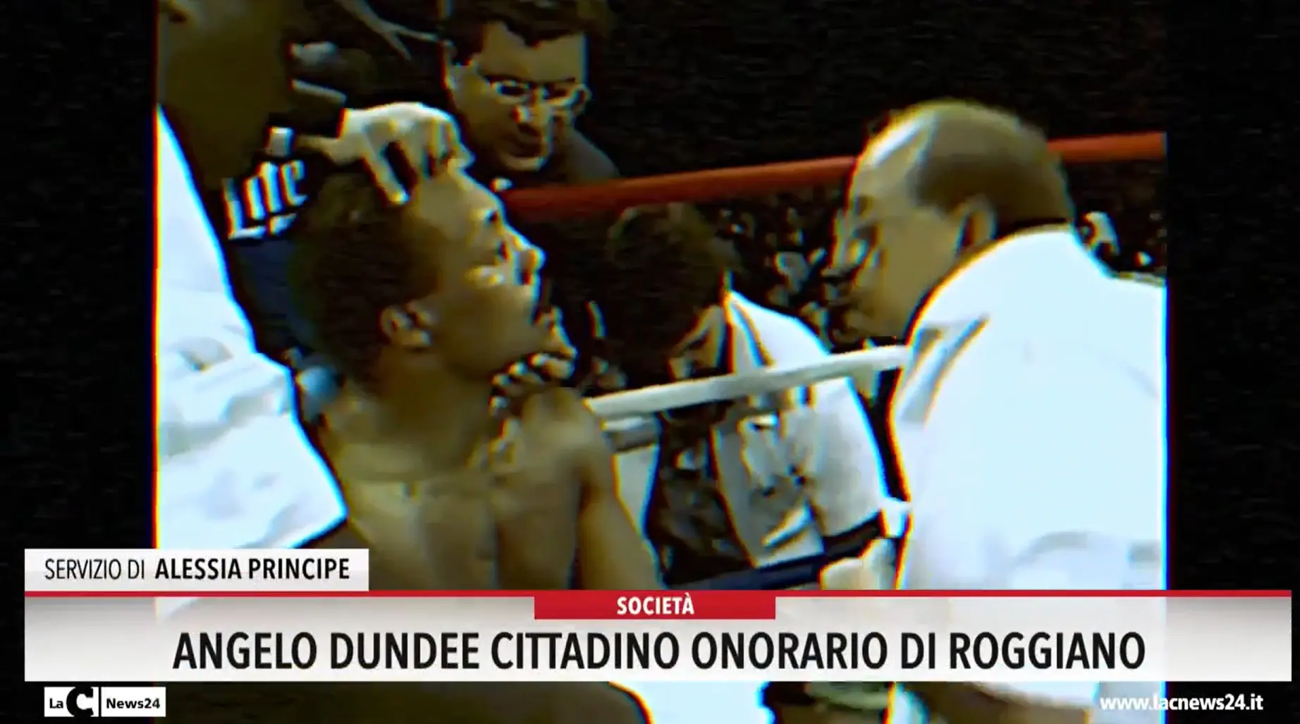 Angelo Dundee cittadino onorario di Roggiano